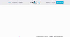 Desktop Screenshot of mokastudio.com