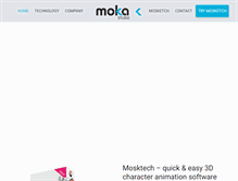 Tablet Screenshot of mokastudio.com